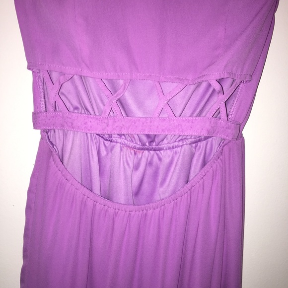 Sabo Skirt Dress with cool back and high low - Picture 5 of 7